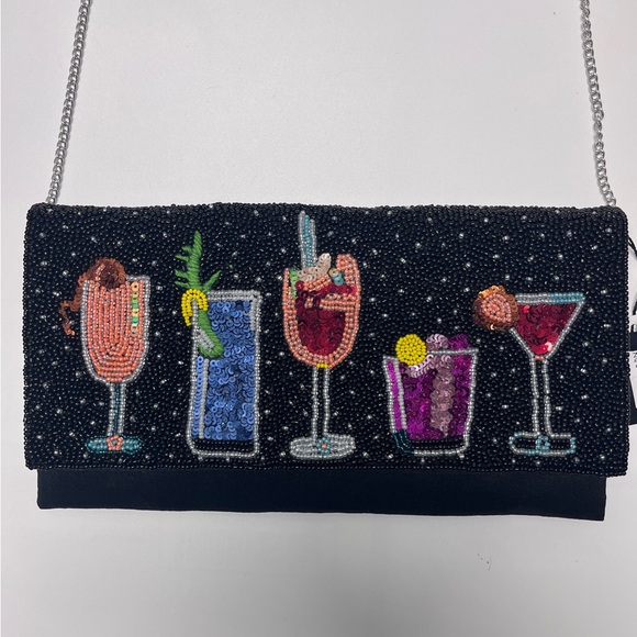 ⭐️ SOLD OUT ⭐️ Cocktail Beaded Bag NWT TikTok Instagram Viral - Picture 4 of 12